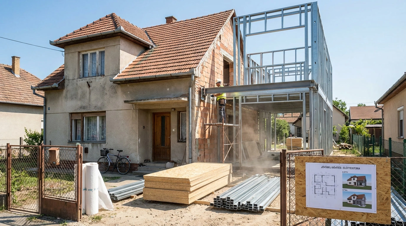 Acélszerkezetes épületbővítés lehetőségei