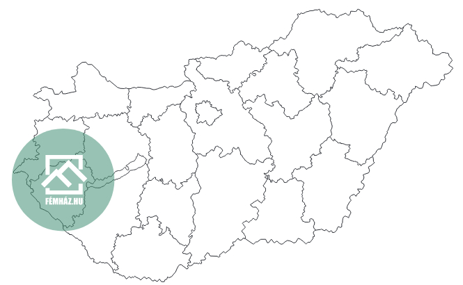 FÉMHÁZ.HU – ÚTALAP Kft. szolgáltatási területe Magyarországon